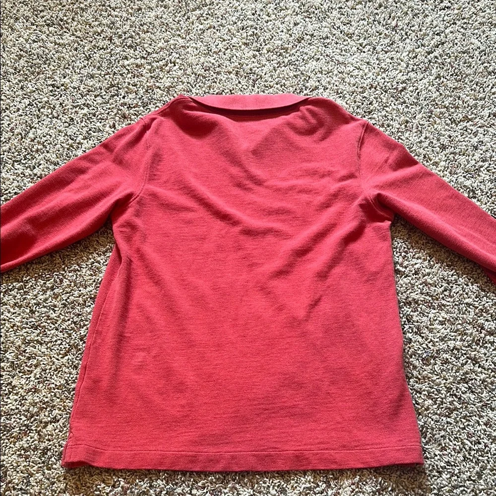 Vintage Vineyard Vines Kids Red Sweater Polo Size YL - Picture 6 of 7